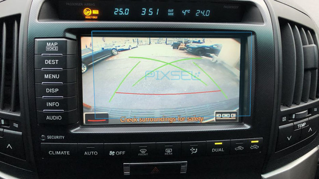 Pixsel car screen protector for TOYOTA LAND CRUISER 200 - 8.1“ 2013 - 2016