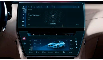 Ochronne szkło Pixsel na monitor MASERATI GRECALE - 16.5“ 2023 -