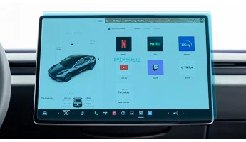 Ochronne szkło Pixsel na monitor TESLA MODEL 3 - 16“ 2023 -
