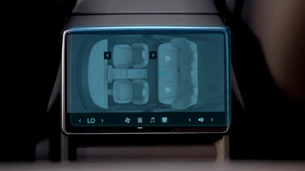 Ochronne szkło Pixsel na panel klimatyzacji tylnej TESLA MODEL 3 - 8.7“ 2023 -