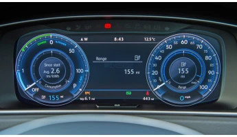 Ochronne szkło Pixsel na deskę rozdzielczą VOLKSWAGEN E-GOLF - 11.9“ 2017 - 2020