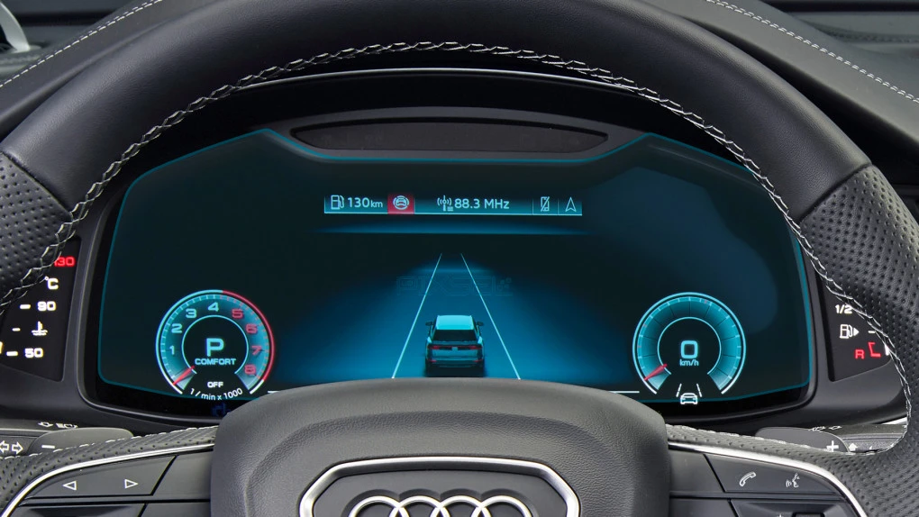 Ochronne szkło Pixsel na deskę rozdzielczą AUDI Q8 / SQ8 / RSQ8 - 12“ 2023 -