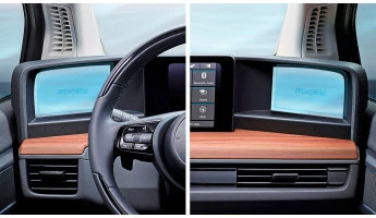 Ochronne szkło Pixsel na lusterka boczne HONDA E - 10.4“ 2020 -