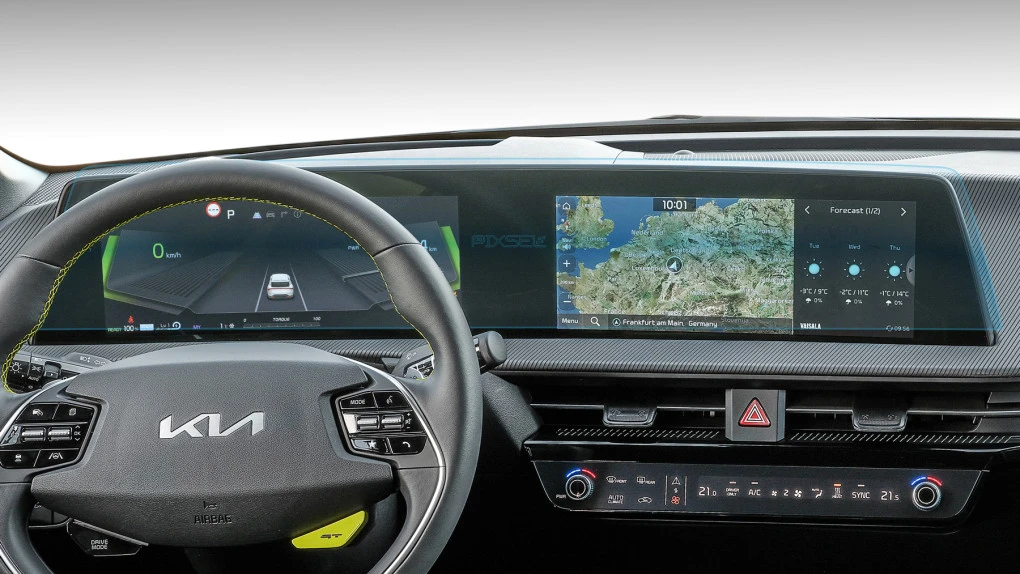 Ochronne szkło Pixsel na deskę rozdzielczą KIA EV6 - 31.1“ 2022 -