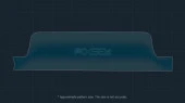 Защитное стекло Pixsel на приборную панель SMART #1 - 12“ 2022 -