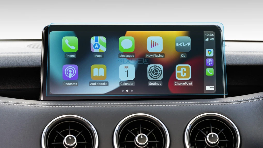 Защитное стекло Pixsel на монитор KIA STINGER - 11.2“ 2021 - 2023