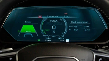 Ochronne szkło Pixsel na deskę rozdzielczą AUDI Q8 E-Tron - 14.4“ 2022 - 2025