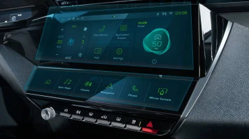 Защитное стекло Pixsel на монитор PEUGEOT 408 - 13.3“ 2022 -