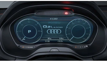 Защитное стекло Pixsel на приборную панель AUDI Q2 L E-TRON - 11.9“ 2021 -
