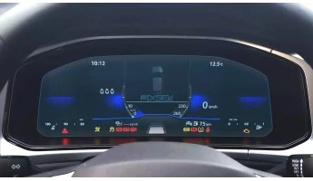 Ochronne szkło Pixsel na deskę rozdzielczą VOLKSWAGEN T-ROC - 12.7“ 2023 -