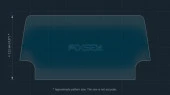 Protective glass Pixsel for monitor NISSAN JUKE - 10.8“ 2019 - 2023
