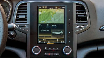 Защитное стекло Pixsel на монитор RENAULT MEGANE - 8.6“ 2015 - 2021