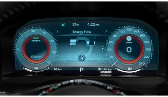 Ochronne szkło Pixsel na deskę rozdzielczą NISSAN QASHQAI - 12.1“ 2021 - 2023