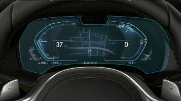 Ochronne szkło Pixsel na  deskę rozdzielczą z kamerą BMW X7 - 14.2“ 2019 - 2022 (G07)