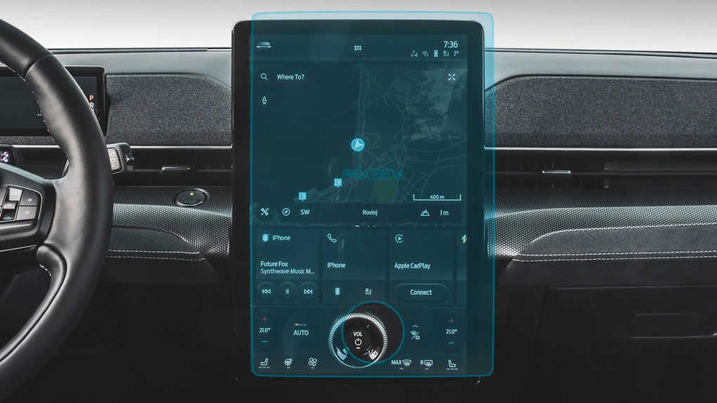 Ochronne szkło Pixsel na monitor FORD MUSTANG MACH-E - 16.7“ 2021 -