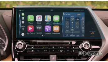 Ochronne szkło Pixsel na monitor TOYOTA HIGHLANDER - 17“ 2020 - 2022
