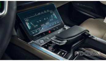 Ochronne szkło Pixsel na panel klimatyzacji AUDI E-TRON - 10.2“ 2018 - 2022