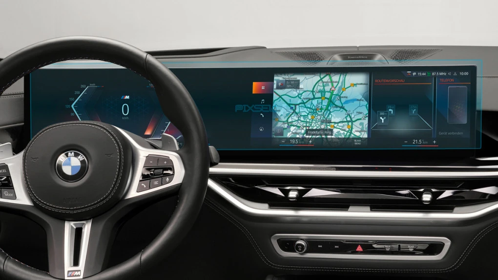 Ochronne szkło Pixsel na deskę rozdzielczą BMW X6 - 30.1“ 2023 - (G06)