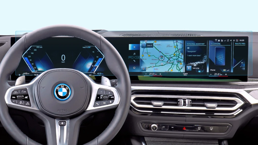 Ochronne szkło Pixsel na deskę rozdzielczą BMW 3 / M3 - 30.1“ 2022 - (G20, G21, G80, G81)