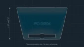 Ochronne szkło Pixsel na monitor MG 5 - 13.1“ 2020 - 2021