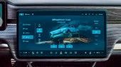 Защитное стекло Pixsel на монитор RIVIAN R1T - 16.7“ 2022 -
