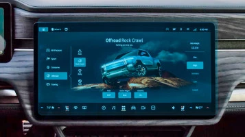 Защитное стекло Pixsel на монитор RIVIAN R1T - 16.7“ 2022 -