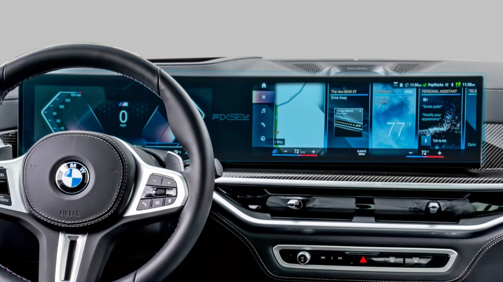 Ochronne szkło Pixsel na deskę rozdzielczą BMW X7 - 30.1“ 2022 - (G07)