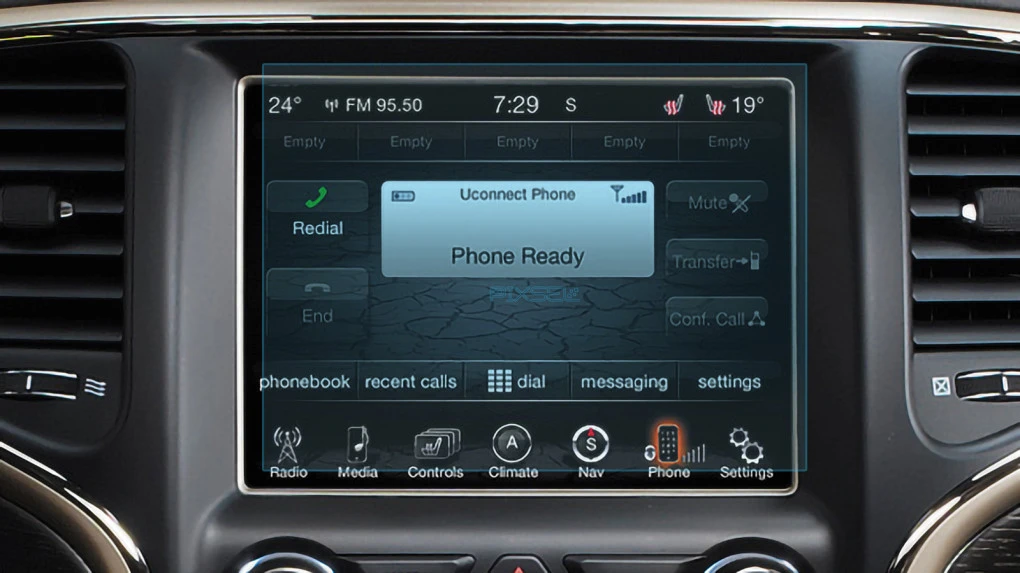 Ochronne szkło Pixsel na monitor JEEP GRAND CHEROKEE - 8.4“ 2013 - 2021