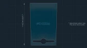 Ochronne szkło Pixsel na monitor MG Marvel R - 19.6“ 2021 -