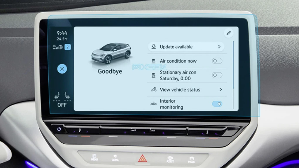 Защитное стекло Pixsel на монитор VOLKSWAGEN ID.6 - 13.3“ 2021 -