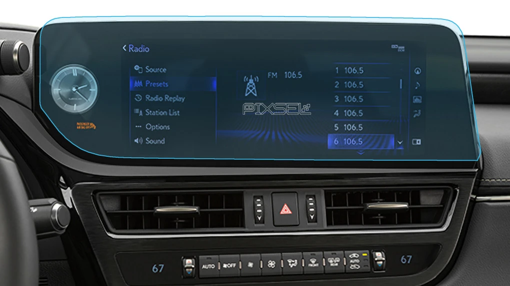 Ochronne szkło Pixsel na monitor LEXUS ES - 17.3“ 2021 -