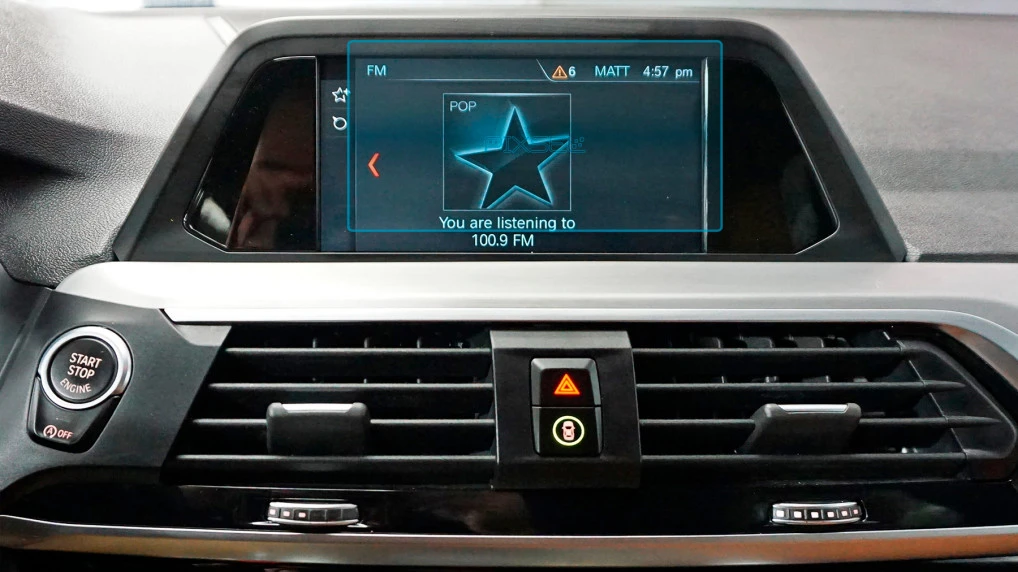 Ochronne szkło Pixsel na monitor BMW X3 - 6.5“ 2018 - 2021 (G01)