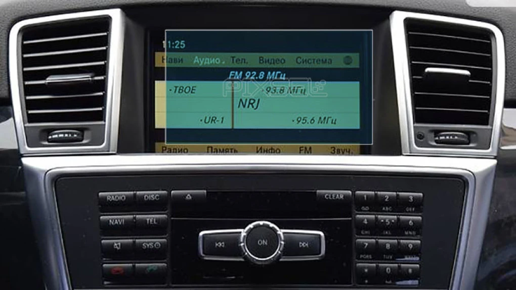 Ochronne szkło Pixsel na monitor MERCEDES BENZ ML-CLASS - 6.9“ 2011 - 2015