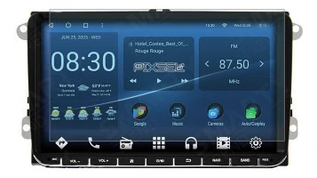 Защитное стекло Pixsel на монитор SMARTY TREND VOLKSWAGEN UM 2015 - 2021 - 8.8“