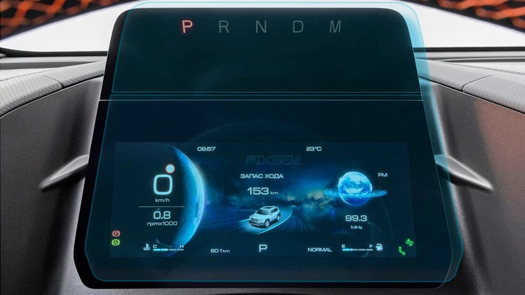 Ochronne szkło Pixsel na deskę rozdzielczą HAVAL Dargo - 14.9“ 2021 -