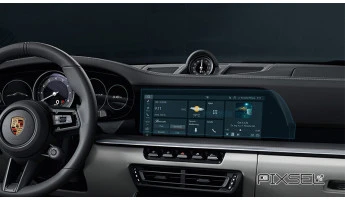 Защитное стекло Pixsel на монитор PORSCHE 911 - 13.5“ 2019 - 2024