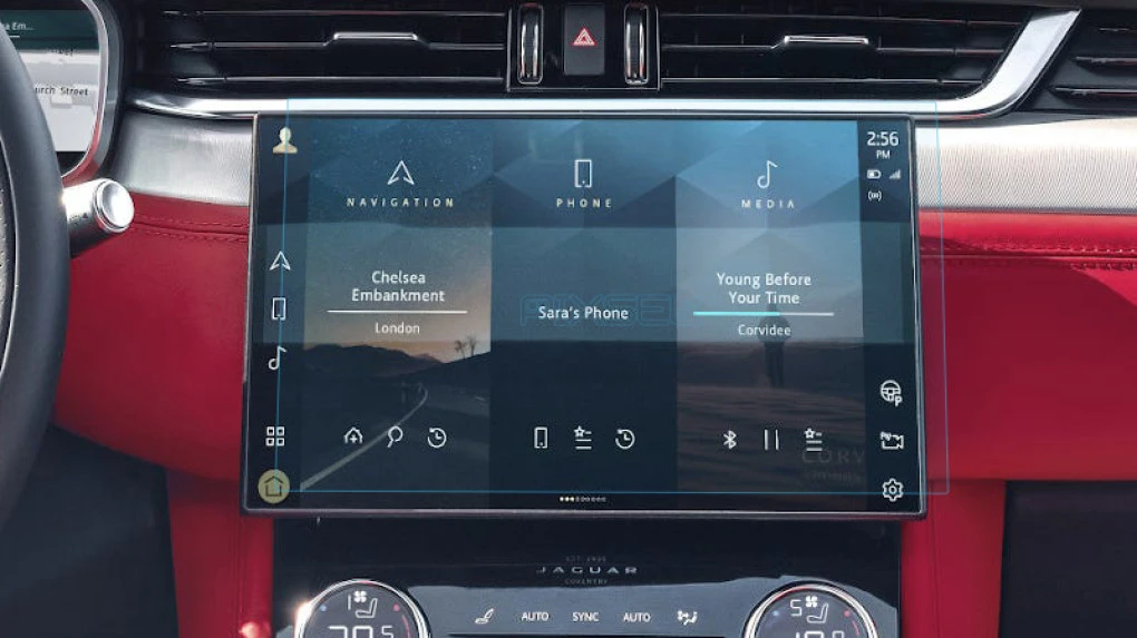 Ochronne szkło Pixsel na monitor JAGUAR F-PACE - 12“ 2021 -