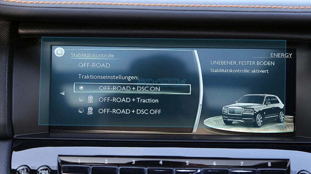 Ochronne szkło Pixsel na monitor ROLLS ROYCE CULLINAN - 10.3“ 2018 - 2024