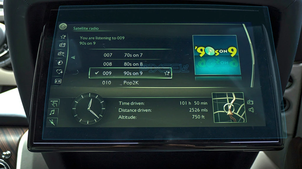 Ochronne szkło Pixsel na  monitor tylny ROLLS ROYCE CULLINAN - 13.4“ 2018 - 2024