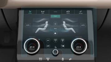Ochronne szkło Pixsel na panel klimatyzacji LAND ROVER RANGE ROVER EVOQUE - 11.8“ 2019 - 2023