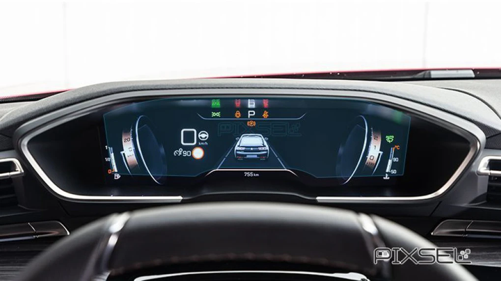 Защитное стекло Pixsel на приборную панель PEUGEOT 3008 - 11.8“ 2021 - 2023