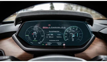 Ochronne szkło Pixsel na deskę rozdzielczą AUDI E-TRON GT - 14.4“ 2021 - 2024