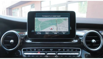 Защитное стекло Pixsel на монитор MERCEDES BENZ V-CLASS - 6.9“ 2014 - 2023