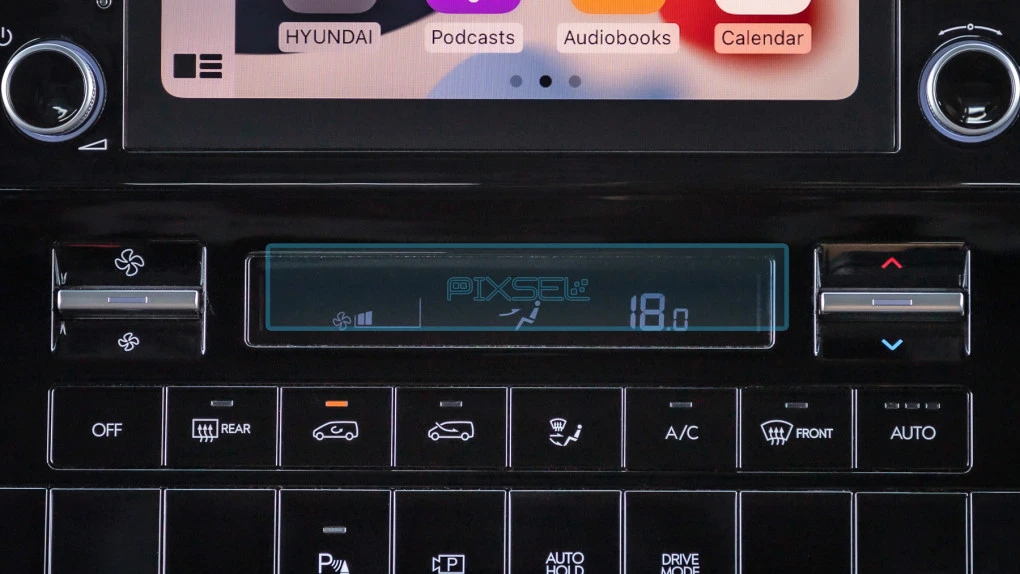 Ochronne szkło Pixsel na panel klimatyzacji HYUNDAI STARIA - 5.3“ 2021 -