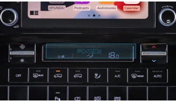 Ochronne szkło Pixsel na panel klimatyzacji HYUNDAI STARIA - 5.3“ 2021 -