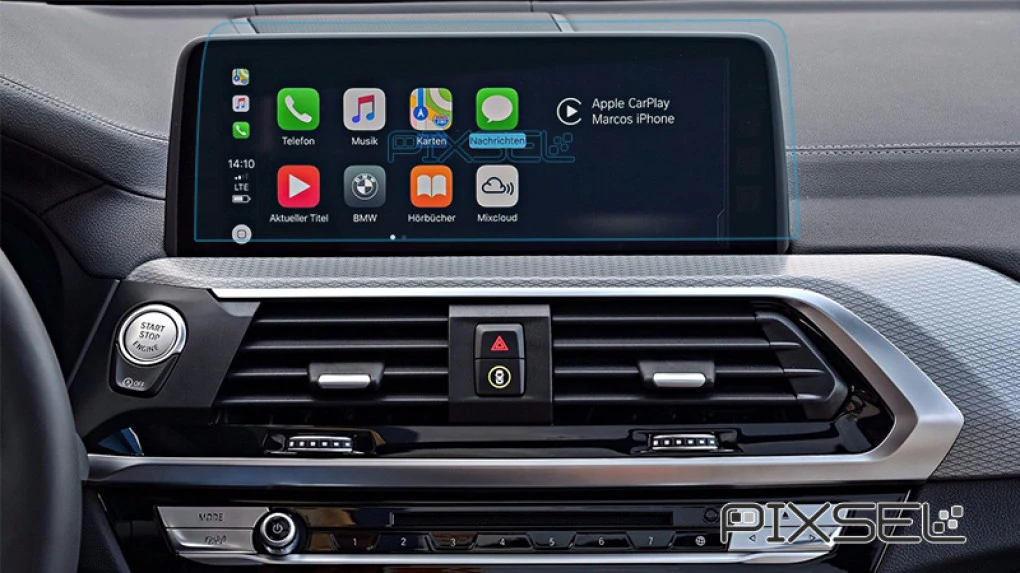 Ochronne szkło Pixsel na monitor BMW X3 - 12“ 2018 - 2021 (G01)