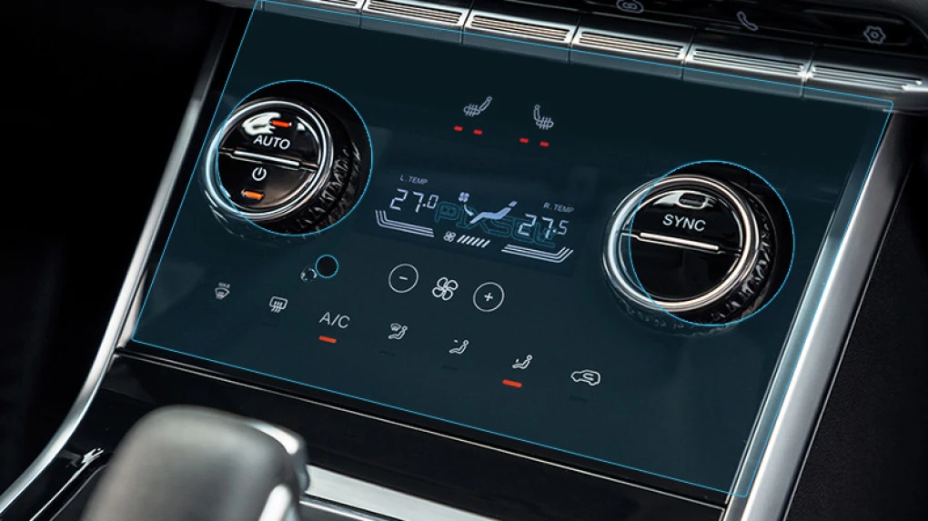 Ochronne szkło Pixsel na panel klimatyzacji CHERY TIGGO 8 - 10.2“ 2018 -