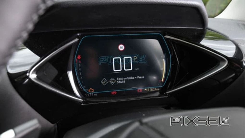 Ochronne szkło Pixsel na deskę rozdzielczą DS 3 - 6.7“ 2019 - 2022