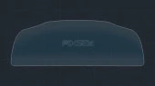 Ochronne szkło Pixsel na deskę rozdzielczą DS 7 - 11.9“ 2017 - 2022