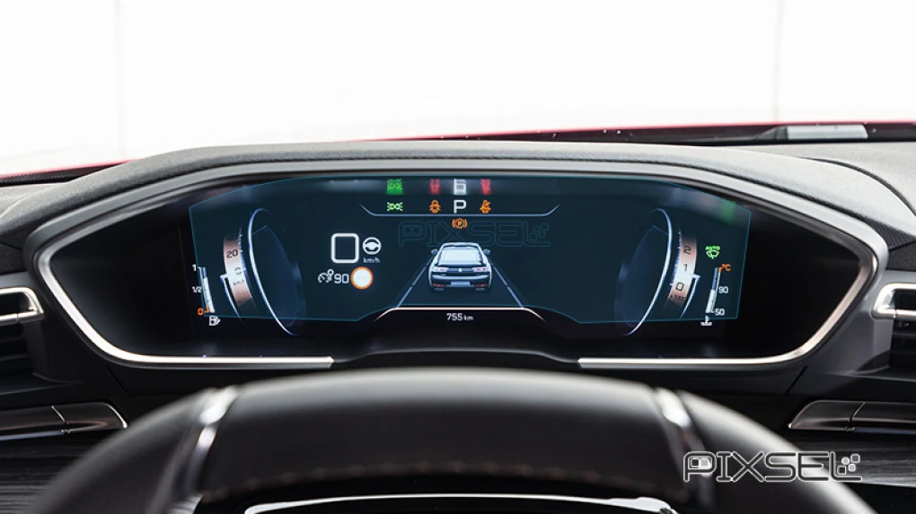 Ochronne szkło Pixsel na deskę rozdzielczą PEUGEOT 508 - 11.7“ 2018 -